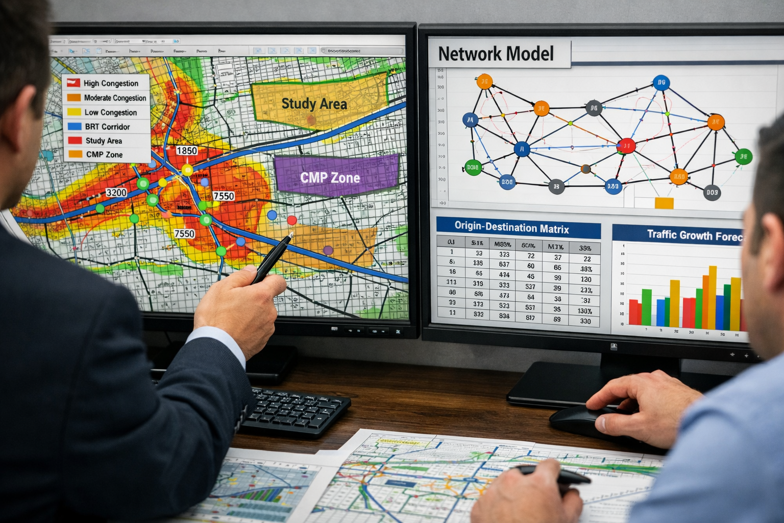 Technology and infrastructure intelligence — GIS network modeling and data analysis